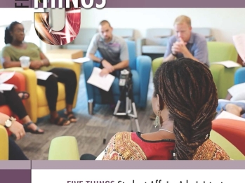 Five Things Student Affairs Administrators Should Know About Restorative Justice and Campus Sexual Harm Cover