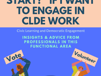 “Where do I start?” If I want to engage in CLDE work. 