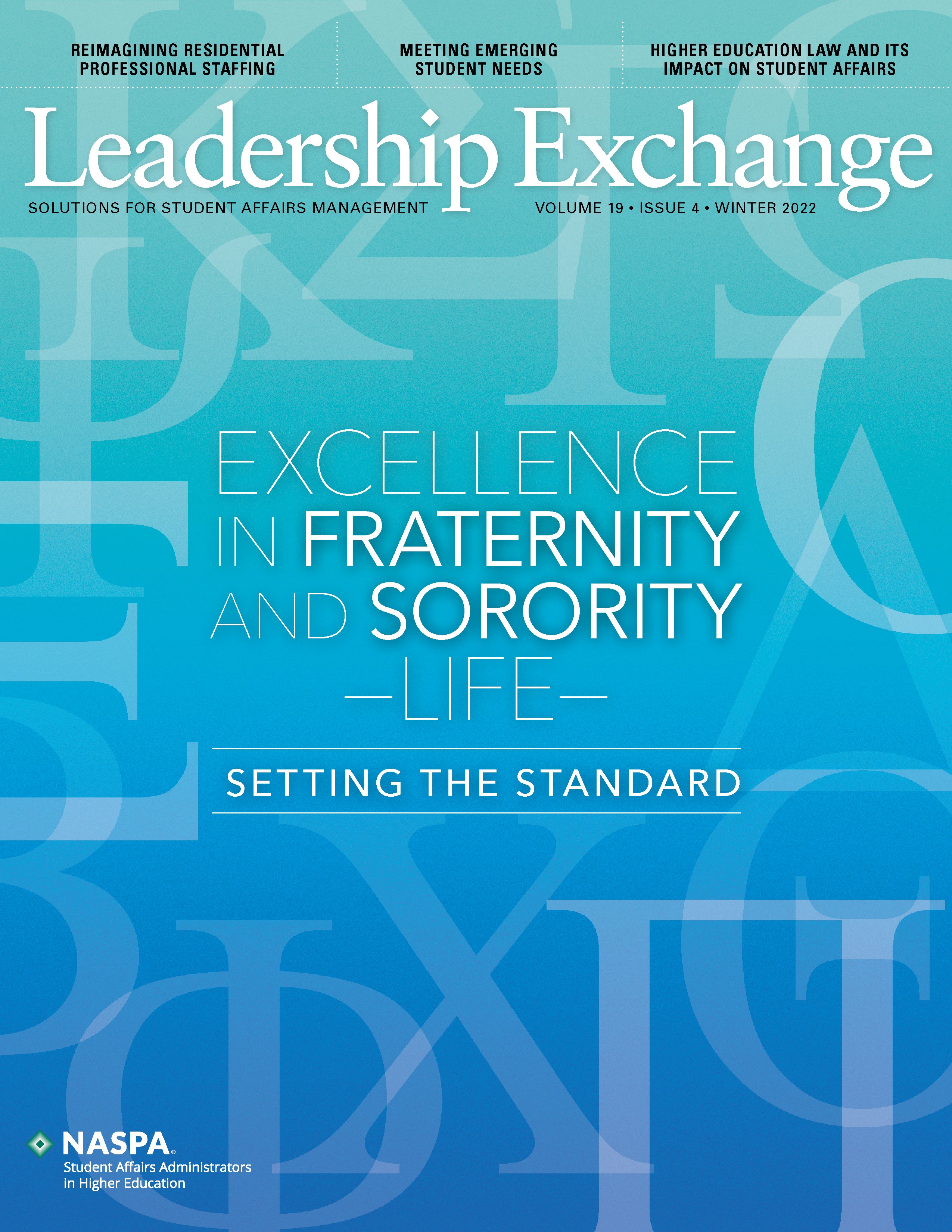 Leadership Exchange Winter 2022 Cover