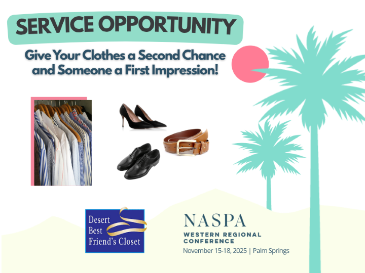 Service Opportunity at WRC Desert Best Friends Closet