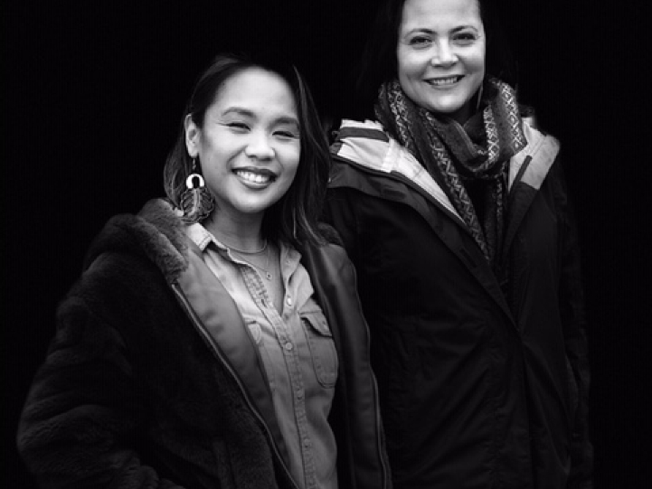 Elexia Reyes McGovern and Stephanie Cariaga